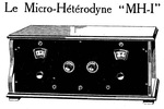 Parmi les derniers mod&egrave;les r&eacute;f&eacute;renc&eacute;s : Micro Heterodyne - 