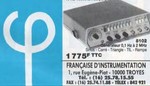 Parmi les derniers mod&egrave;les r&eacute;f&eacute;renc&eacute;s : Française d'Instrumentation - 
