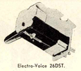 Parmi les derniers mod&egrave;les r&eacute;f&eacute;renc&eacute;s : Electro-Voice - 