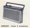 Parmi les derniers mod&egrave;les r&eacute;f&eacute;renc&eacute;s : Akkord - 
