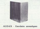 Parmi les derniers mod&egrave;les r&eacute;f&eacute;renc&eacute;s : Audax - 