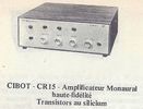 Parmi les derniers mod&egrave;les r&eacute;f&eacute;renc&eacute;s : Cibot Radio - 