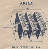 Parmi les derniers mod&egrave;les r&eacute;f&eacute;renc&eacute;s : Artex - 