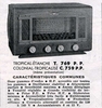 Parmi les derniers mod&egrave;les r&eacute;f&eacute;renc&eacute;s : Radio Coloniale Tropicale - 