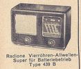 Parmi les derniers mod&egrave;les r&eacute;f&eacute;renc&eacute;s : Radione - 