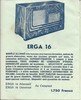 Parmi les derniers mod&egrave;les r&eacute;f&eacute;renc&eacute;s : ERGA - 